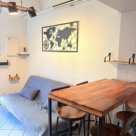 St Cyprien Belle Maisonette Grande Terrasse Semesterbostad *